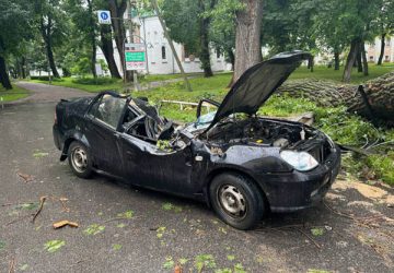 «Якби приїхав на дві хвилини пізніше, мене розчавило б разом з машиною» «Якби приїхав на дві хвилини пізніше, мене розчавило б разом з машиною»