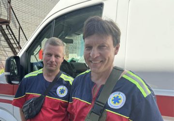 П’ять разів приймав пологи у «швидкій» П’ять разів приймав пологи у «швидкій»